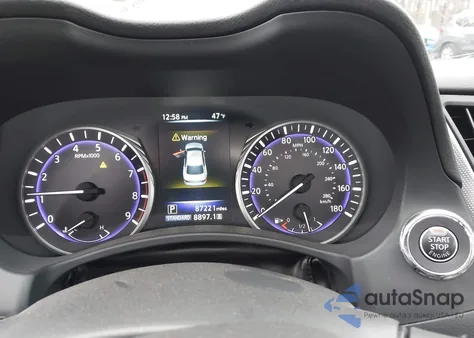 2017 Infiniti Q50 3.0T Premium z USA, uszkodzony, nr VIN JN1EV7AP4HM736829